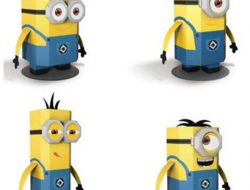 Minions from paper