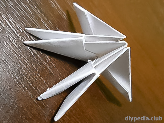 Оригами лебедь из бумаги (видео) мастер класс